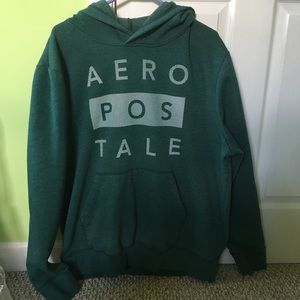 Aeropostale green hoodie